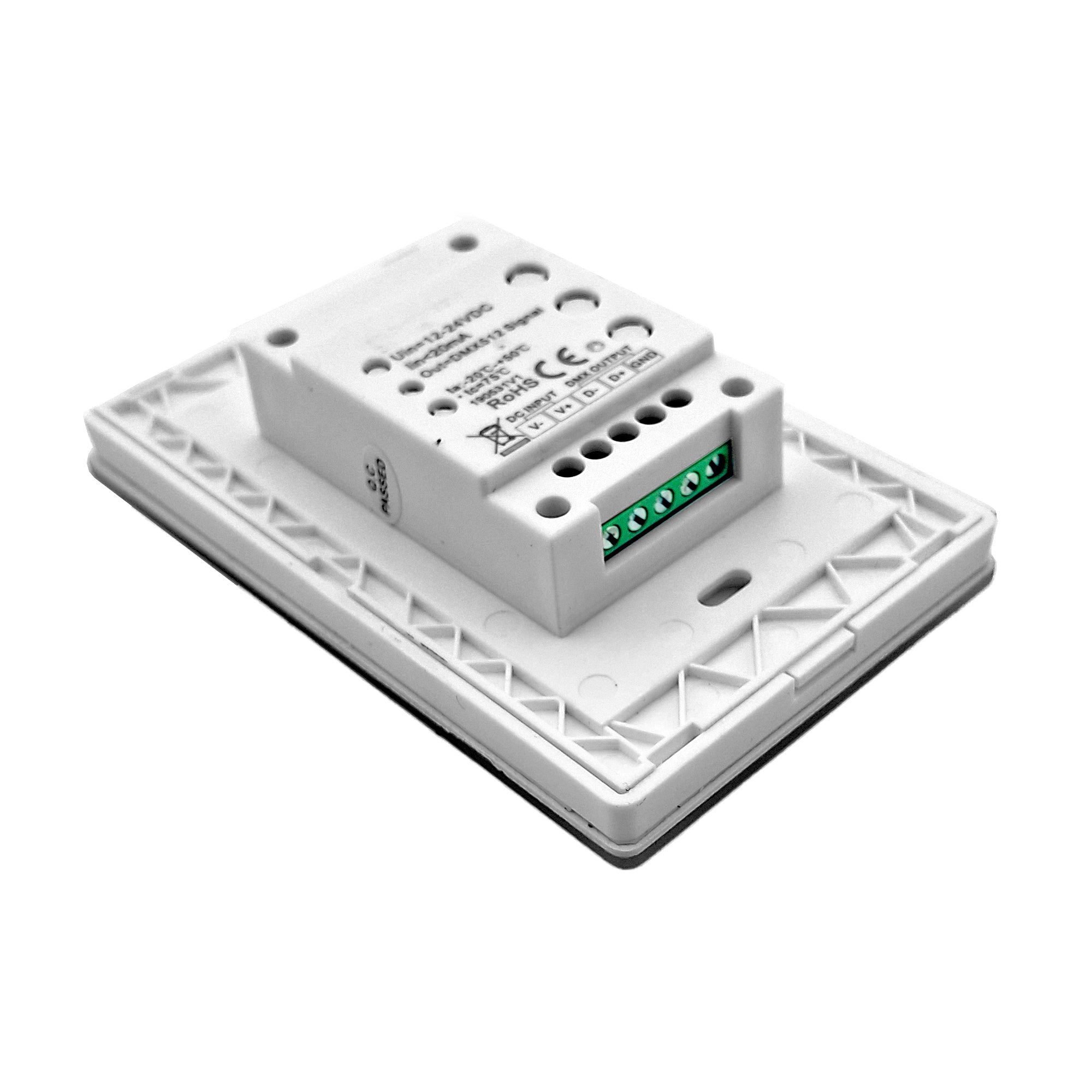 RGBW 1-Zone Household Wallplate Dimmer with DMX Output